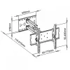 ART AR-24 152,4 cm (60) musta