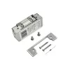 Sähkömagneettinen lukko QOLTEC 52459 12V symmetrinen muistilla ja lukituksella