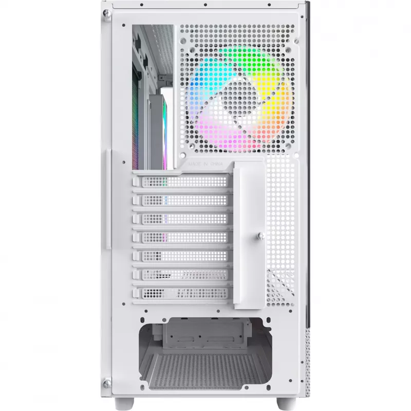 Montech XR Midi-Tower, Tempered Glass – valkoinen