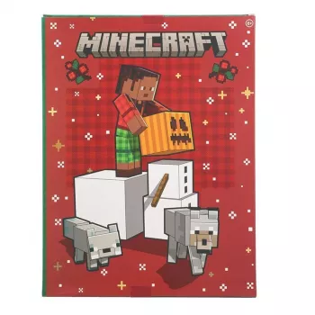 Joulukalenteri Paladone Minecraft Schreibwaren 24 päivää – toimistotarvikesarja 24 yllätystuotteella