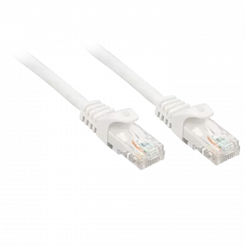 Lindy 48201 verkkokaapeli valkoinen 0,5 m Cat6 U/UTP (UTP)