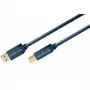 ClickTronic 0,5 m USB3.0 A - B m/m USB-kaapeli sininen (70090)