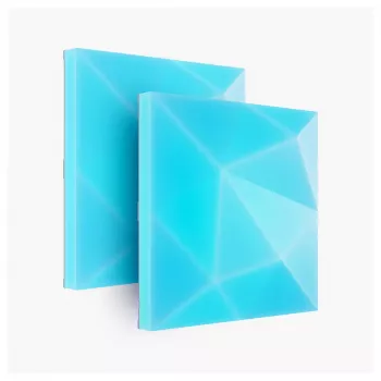 LED-paneeli Nanoleaf N8100E00-2TBS — neliömäinen RGB, DC-käyttöinen, 2 kpl:n pakkaus