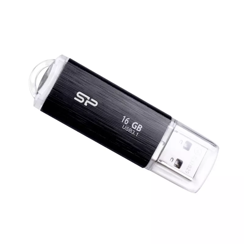 SILICON POWER Blaze B02 USB-muistitikku 16 GB USB Type-A 3.2 Gen 1 (SP016GBUF3B02V1K) musta