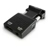 SAVIO CL-145 VGA-HDMI-muunnin, ääni, Full HD, musta