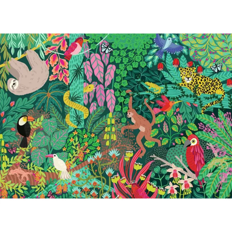 Ravensburger 12001432 palapeli „Maaginen sademetsä“, 1000 palaa, 14+ vuotta