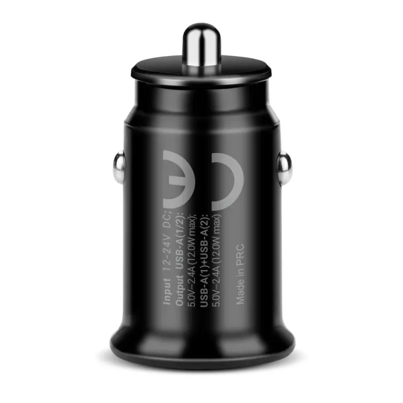 everActive CC-25C autolaturi, 2x USB 12 W, USB-C-kaapelilla