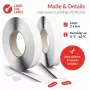 Kaapelinsitomisnauha Label the Cable Easy Tape Strap LTC 1520-8-20, 8 m pituus, 20 mm leveys, valkoinen