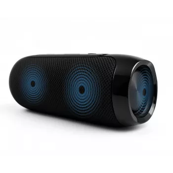 Kannettava Bluetooth-stereokaiutin SQUEAK SQ1008 — 14W RMS, Bluetooth 5.3, 1200 mAh, IPX4, FM, LED, AUX, USB