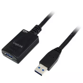 LogiLink 5,0 m USB 3.0 M/F USB-kaapeli USB 3.2 Gen 1 (3.1 Gen 1) 5 M USB