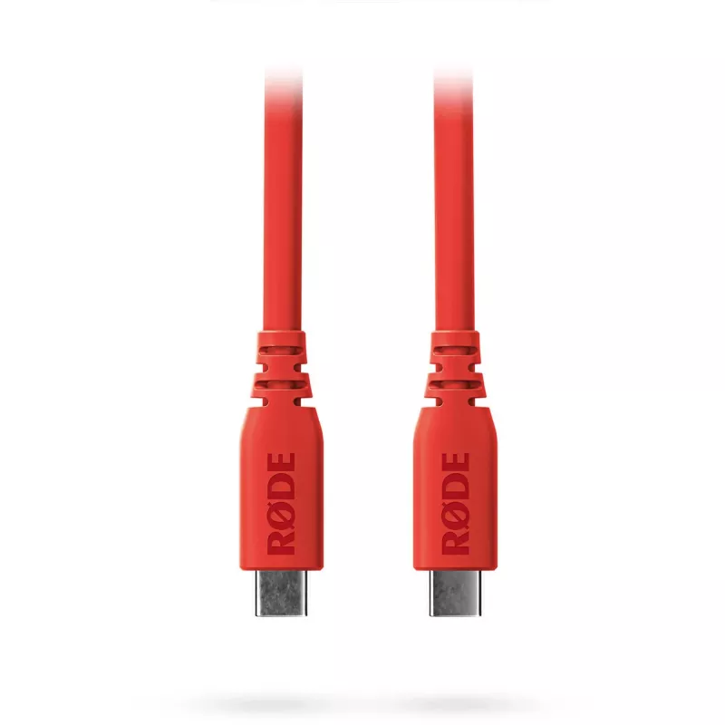 Rode SC27-R USB-C–USB-C-kaapeli, USB 3.2 Gen1, punainen (2 m, PD)
