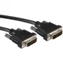 DVI-D Dual Link -näyttökaapeli ROLINE 24+1, uros-uros, 15 m
