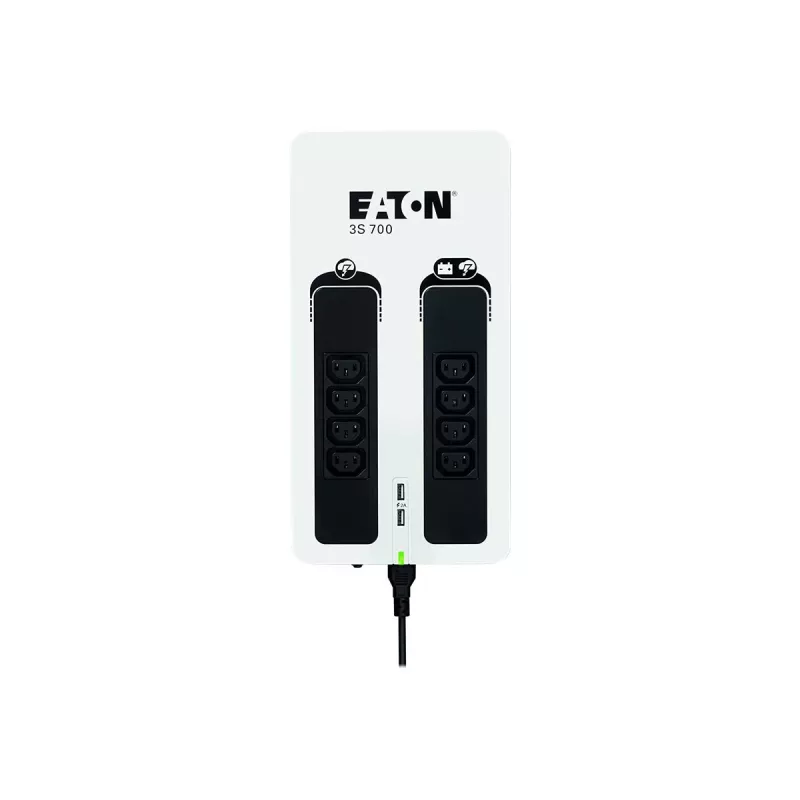 Eaton 3S700I UPS (keskeytymätön virransyöttö) standby (offline) 0,7 kVA 420 W 8 AC-lähtöä