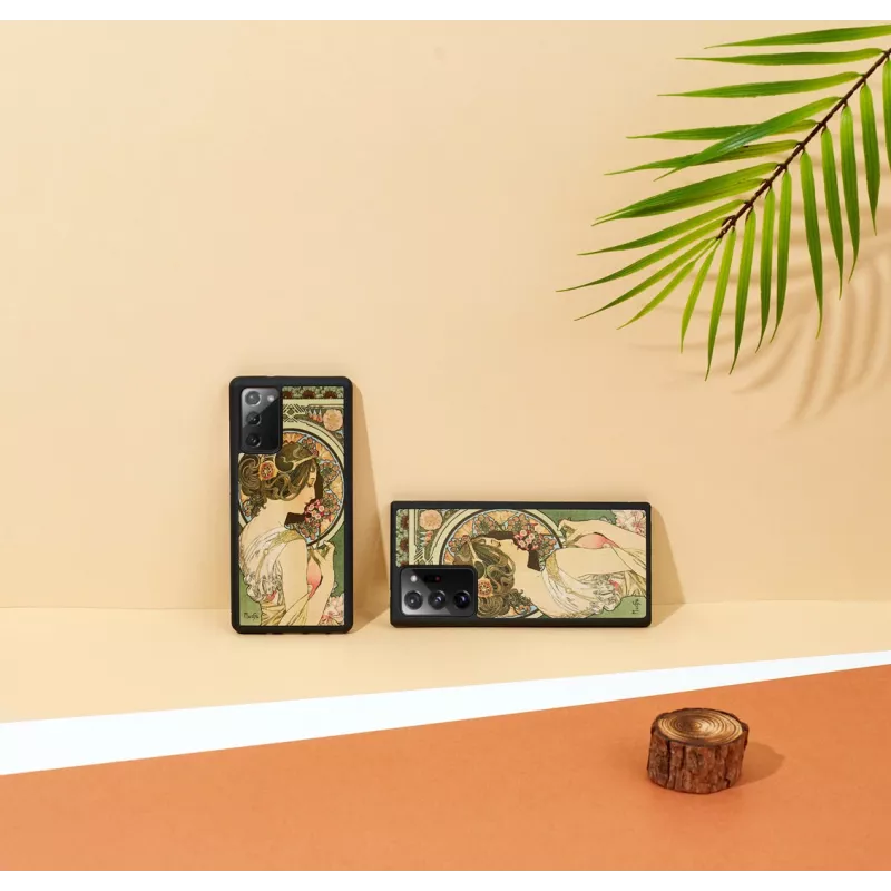Man and Wood -suojakotelo Samsung Galaxy Note 20 Ultra — musta Primrose