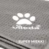 Mikrokuitupyyhe VILEDA 172651 kissoille ja koirille, harmaa, 650×1000 mm, polyamidi