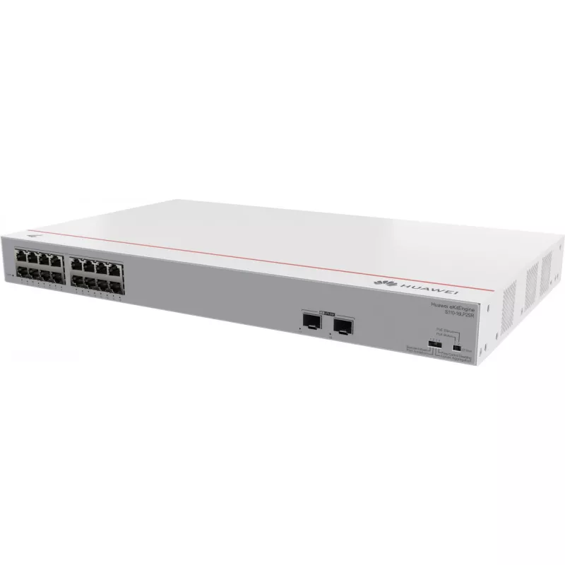 HUAWEI eKit S110 -sarja S110-16LP2SR hallitsematon L2 Gigabit Ethernet (10/100/1000) Power over Ethernet (PoE) 1U harmaa