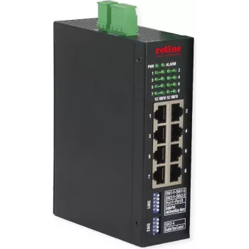 Hallittava Ethernet-kytkin ROLINE 21.13.1134 — 8 porttia 1 Gbit/s