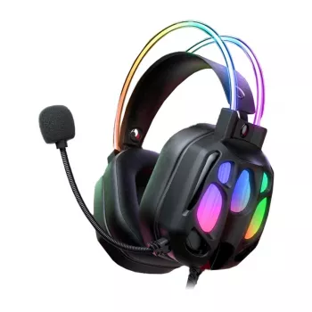 Peliheadset Onikuma X89 — johdollinen over-ear-headset, musta, malli X89