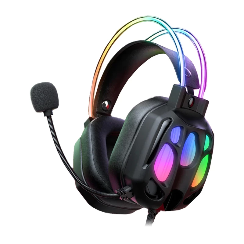 Peliheadset Onikuma X89 — johdollinen over-ear-headset, musta, malli X89