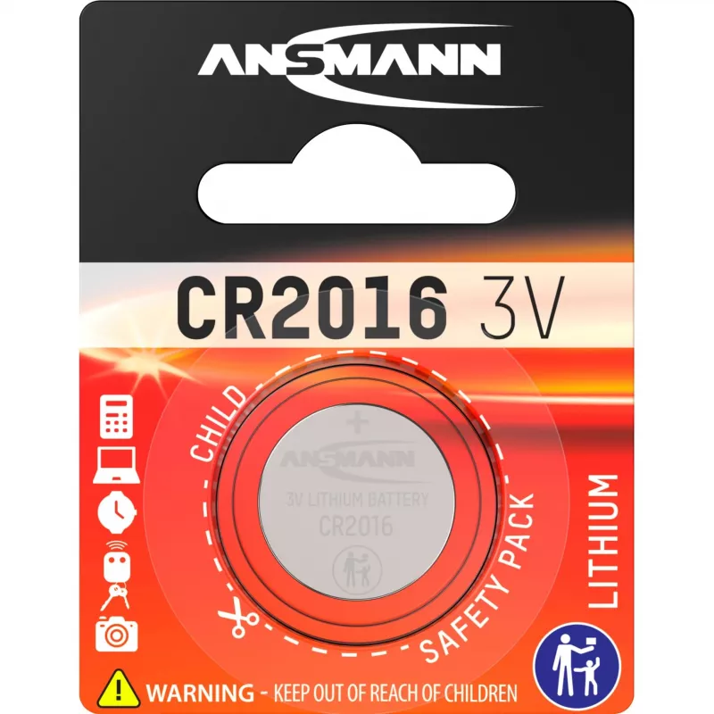 Kertakäyttöparisto Ansmann CR 2016