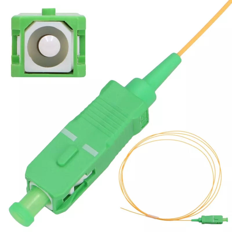 Pigtail Extralink SC/APC yksimuotokuitu G.657.A1 900µm FTTH 3 m