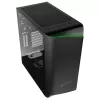 SilverStone Seta A1 Midi-Tower, Tempered Glass - musta