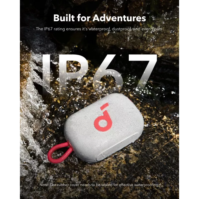 Juhlakaiutin Soundcore Select 4 Go punainen