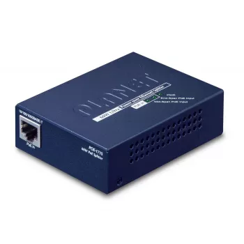 Planet POE-171S - yksiporttinen Ultra PoE -splitteri - 10/100/1000 - (12V/19V/24V) (POE-171S)