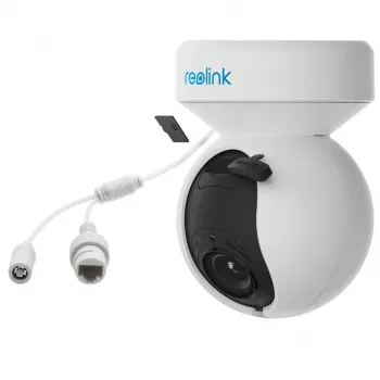 Reolink E-sarja E540 - 5MP ulko-Wi-Fi-kamera, henkilö-/ajoneuvo-/eläintunnistus, kääntö ja kallistus, 3x optinen zoom