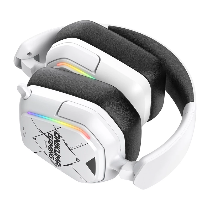 Johdollinen/langaton headset Onikuma GT883 valkoinen — Bluetooth- ja kaapeliyhteys, over-ear-rakenne