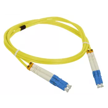 Alantec FOC-LCLC-9SMD-5 InfiniBand-/kuituoptinen kaapeli 5 m LC keltainen