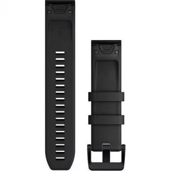 Garmin QuickFit - kellonranneke älykelloon - musta, black hardware