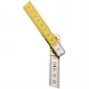 STANLEY 0-35-458 taittomitta, puu, 2 m, 17 mm leveä, valkoinen/keltainen