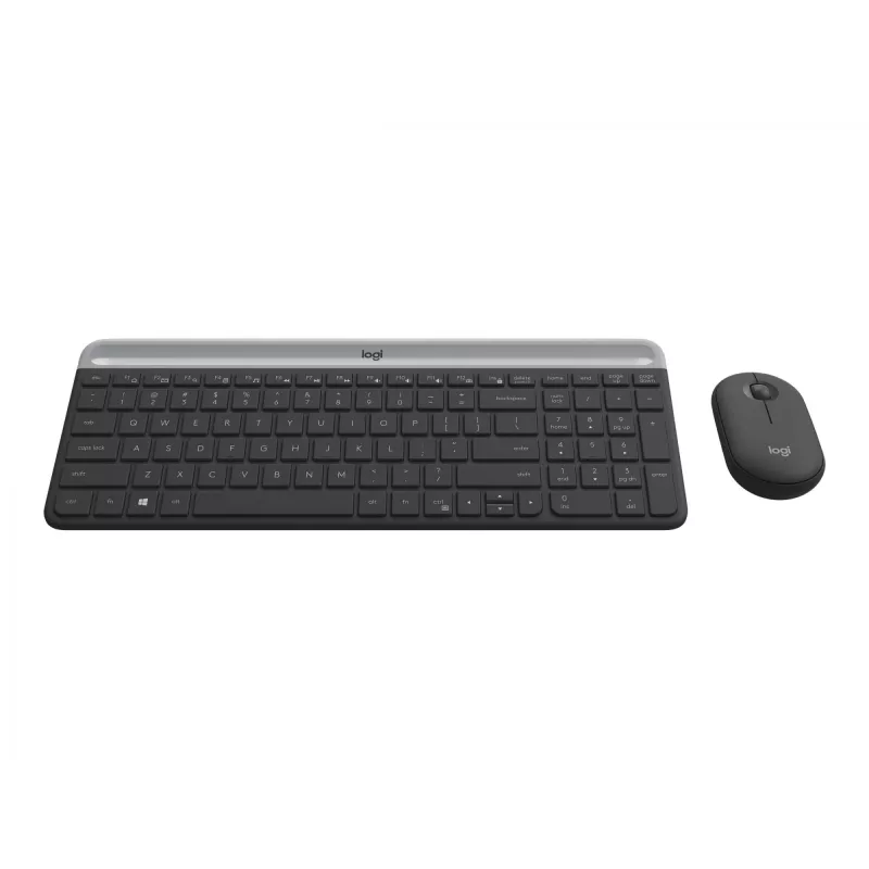 Näppäimistö- ja hiiri-sarja Logitech MK470 ohut Combo
