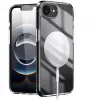 Nevox StyleShell SHOCKFlex - iPhone 16e/17e MagSafe-yhteensopiva läpinäkyvä