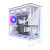 PC-kotelo Montech KING 45 PRO (W) — valkoinen Midi-Tower Micro-ATX / Mini-ITX