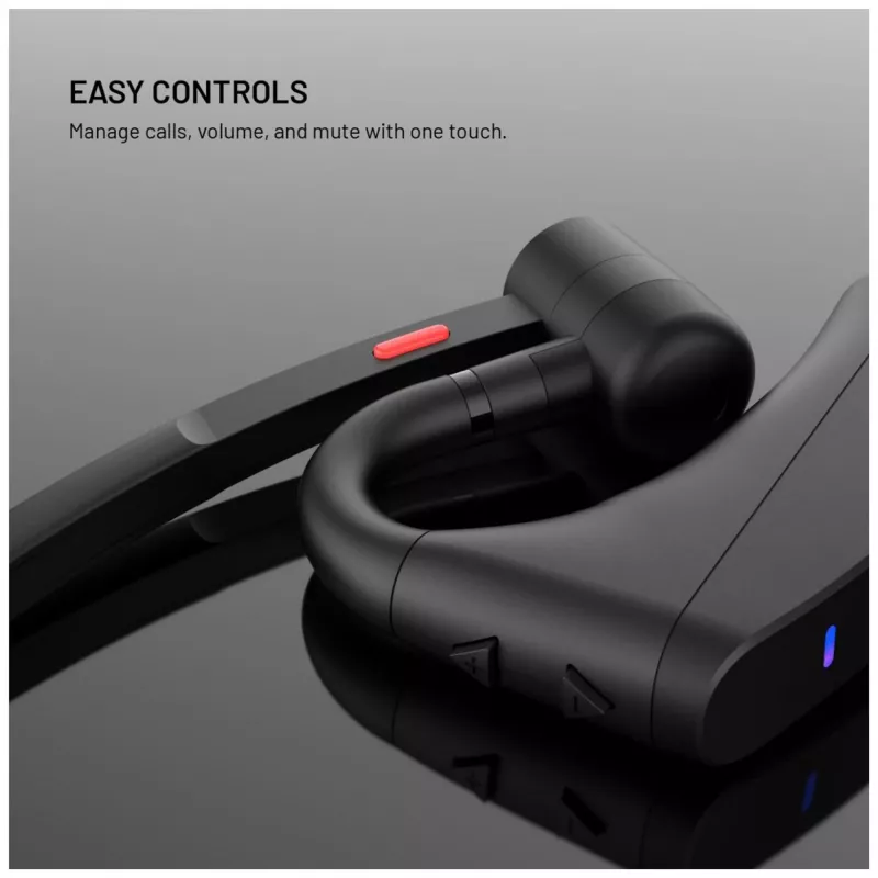 FIXED Talk Pro Bluetooth-kuulokemikrofoni, musta