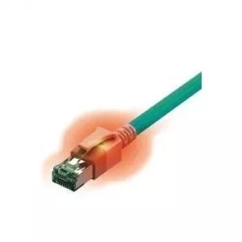EasyLan EASY CS1OT0100 - DualBoot® LED patch-kaapeli, Cat.6a, S/FTP, turkoosi, 10 m