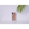 iKins älypuhelinkotelo iPhone XR — timanttikuvio valkoinen suojakansi