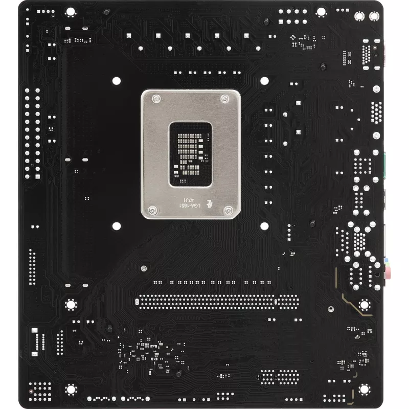 Emolevy ASROCK H810M‑X micro ATX Intel H810 LGA 1851 DDR5 2× DIMM 128GB M.2 2.5GbE HDMI DisplayPort