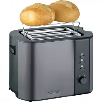 Severin AT 9573 -leivänpaahdin 2 viipaletta 800 W antrasiitti musta