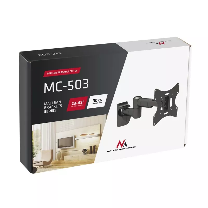 Maclean MC-503A säädettävä seinäteline 23 - 42