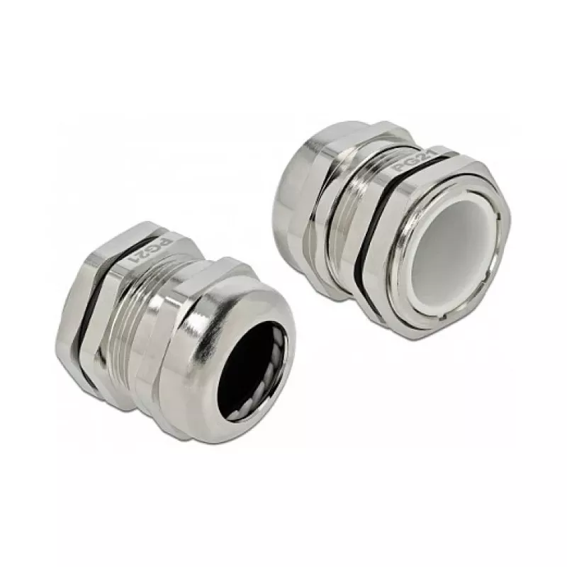Kaapeliläpivienti DeLOCK 60281 metallinen messinki 1 kpl