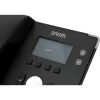 snom D120 - VoIP-puhelin - kolmen osapuolen neuvottelu - SIP - 2 kaapelia - musta (4361)