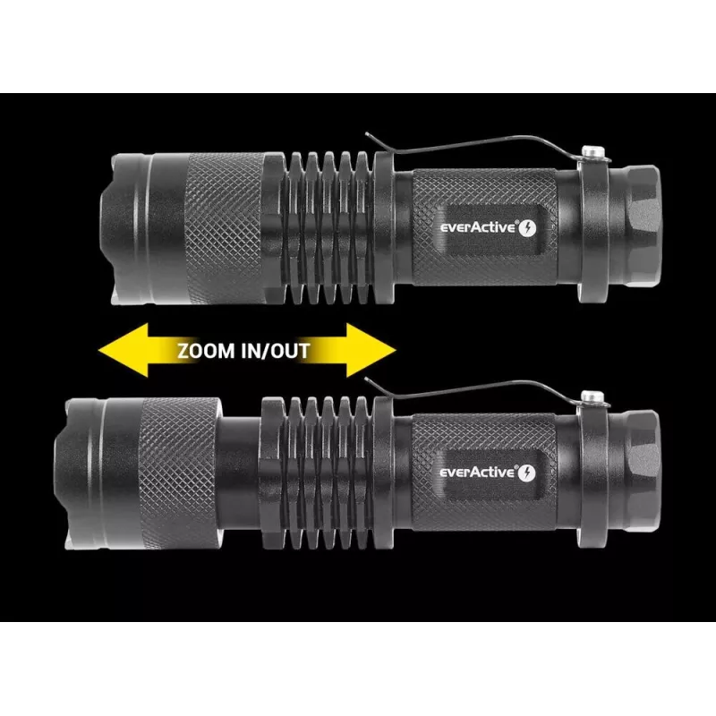 LED-käsivalaisin everActive FL-180 Bullet CREE XP-E2 LED-valolla