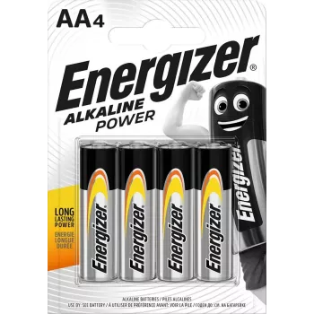 Alkaline AA -kertakäyttöparisto Energizer Classic 1,5V LR6 — 4 kpl, 50,5×14,5 mm, 23 g