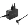 Virtalähde QOLTEC 45W 19V kannettaville laitteille — varavirtalähde 45 W 19 V