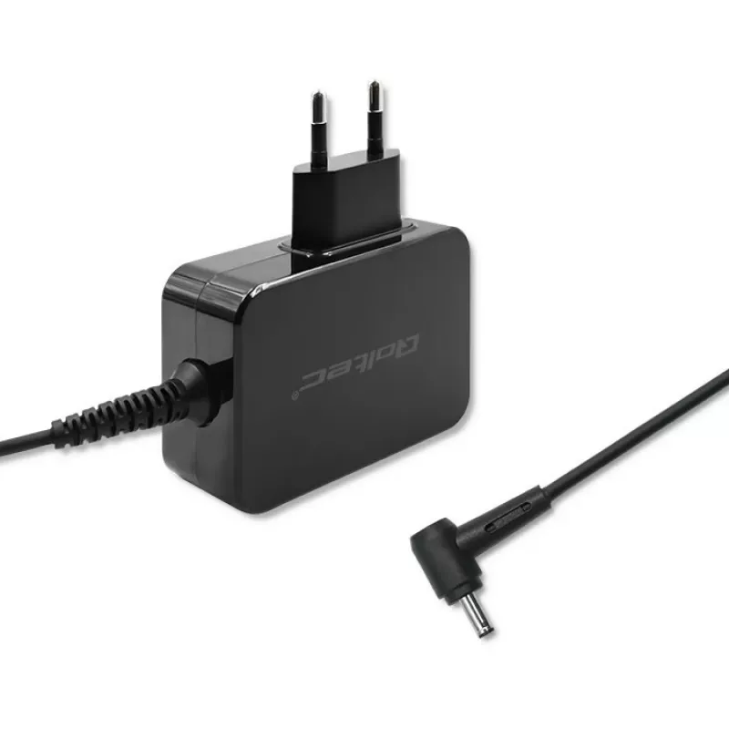 Virtalähde QOLTEC 45W 19V kannettaville laitteille — varavirtalähde 45 W 19 V
