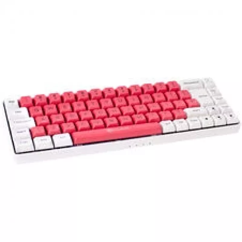 GAMIAC TKL69G SF -pelinäppäimistö, Kailh Rot - valkoinen/punainen