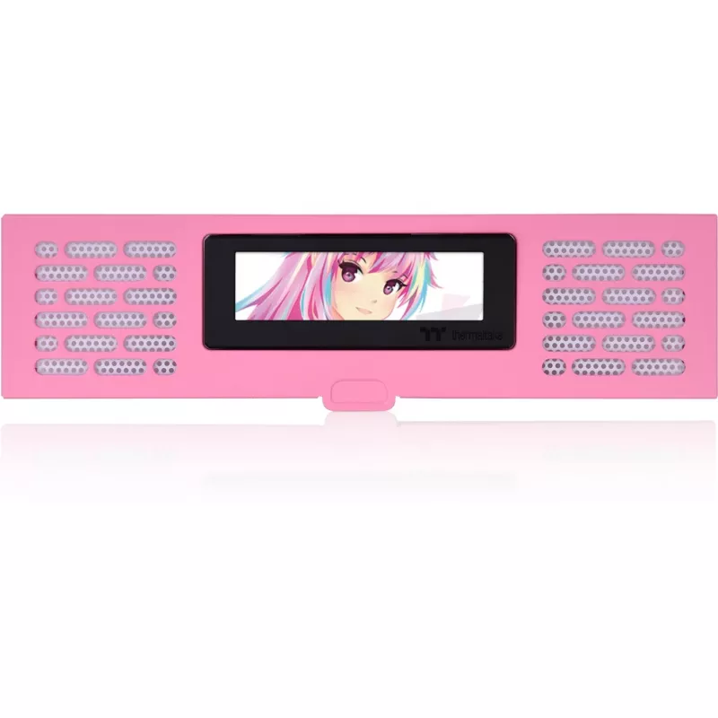 Thermaltake AC-067-OOANAN-A1 LCD-paneelisarja The Tower 200 -koteloon, vaaleanpunainen